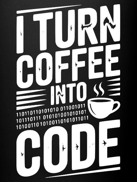 Ich verwandle Kaffee in Code