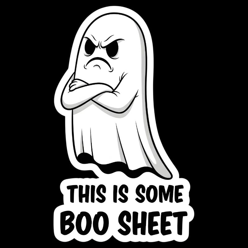 This Is Some Boo Sheet Cartoon Ghost