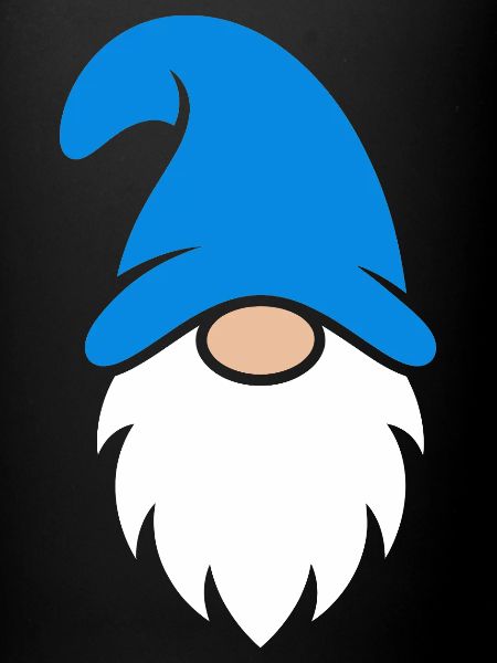 Azure Gnome Bearded Icon