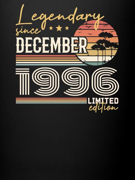 Cadeau 29e Anniversaire Décembre 1996