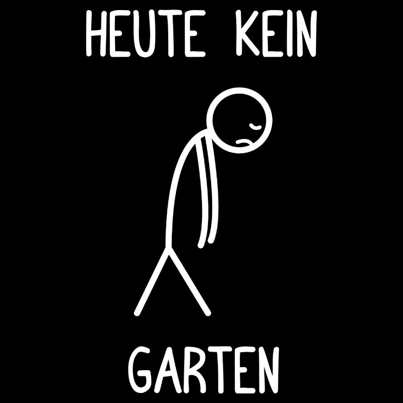 Gärtner Gartenarbeit Heute kein Garten
