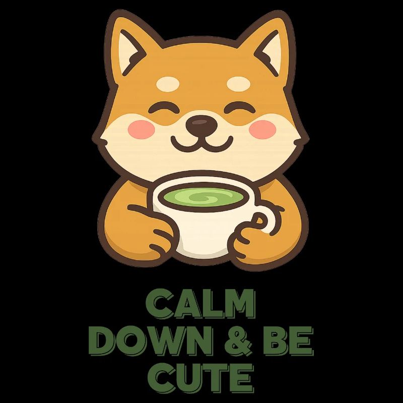 Shiba Tea Time Tranquillité et Mignonnerie avec le matcha