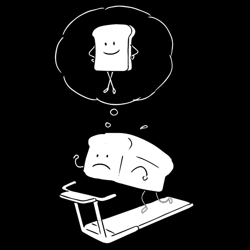 Perte de poids drôle à la salle de sport : pas de course - pas de brûlure