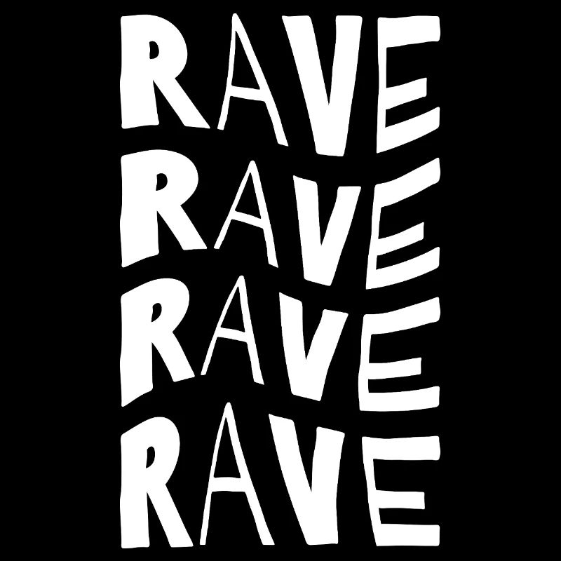 Typographie Rave Repeat
