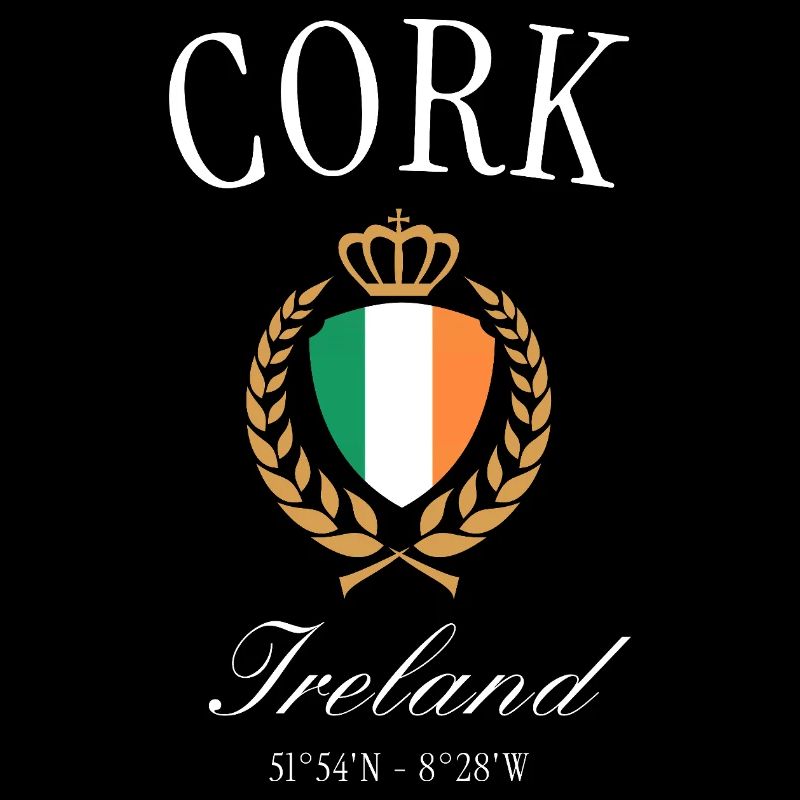 Cork Irland Wappen Krone – Reise Souvenir