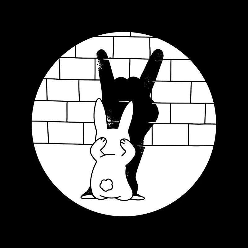 Lapin drôle d’ombre