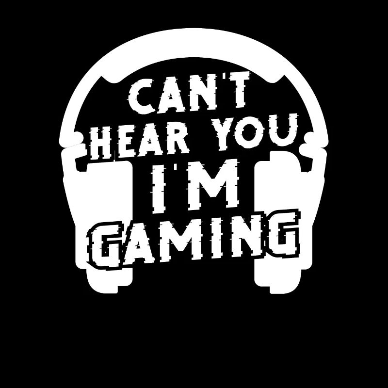 Gaming Je ne peux pas vous entendre, je joue