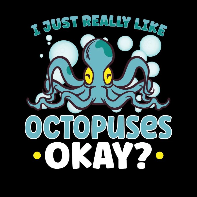 Octopus Marine Animals Sea Creature Squid Gift