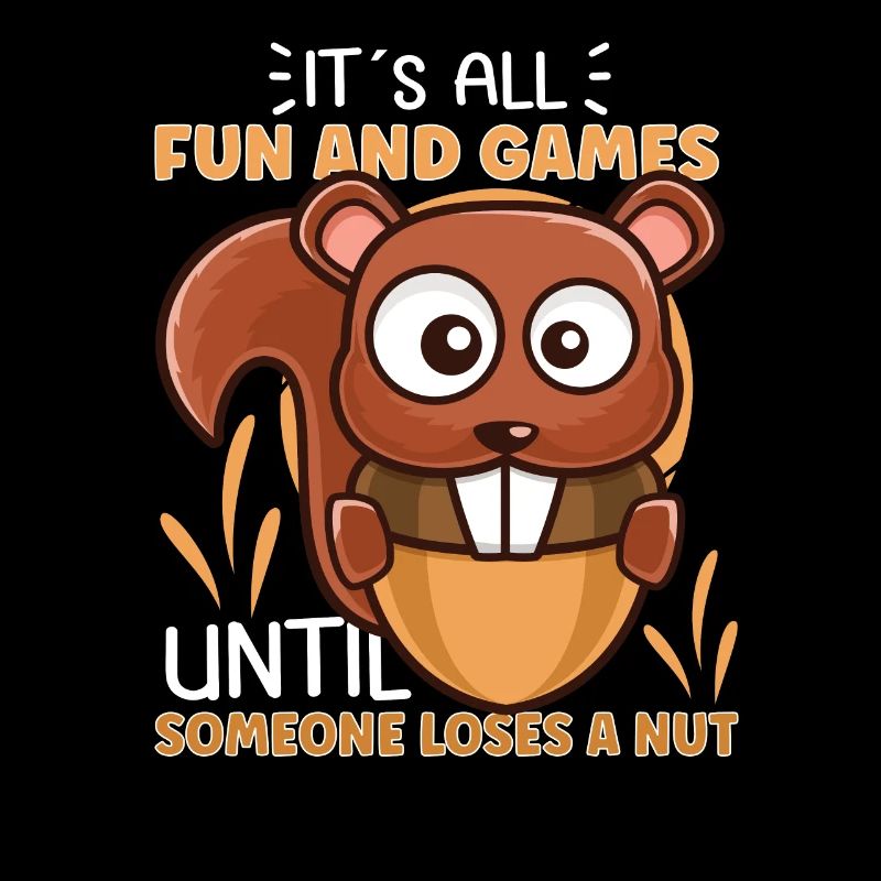Funny Squirrel Fan Squirrel Lover Chipmunk Addict