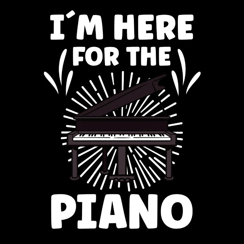 Piano Player Funny Piano Keyboard