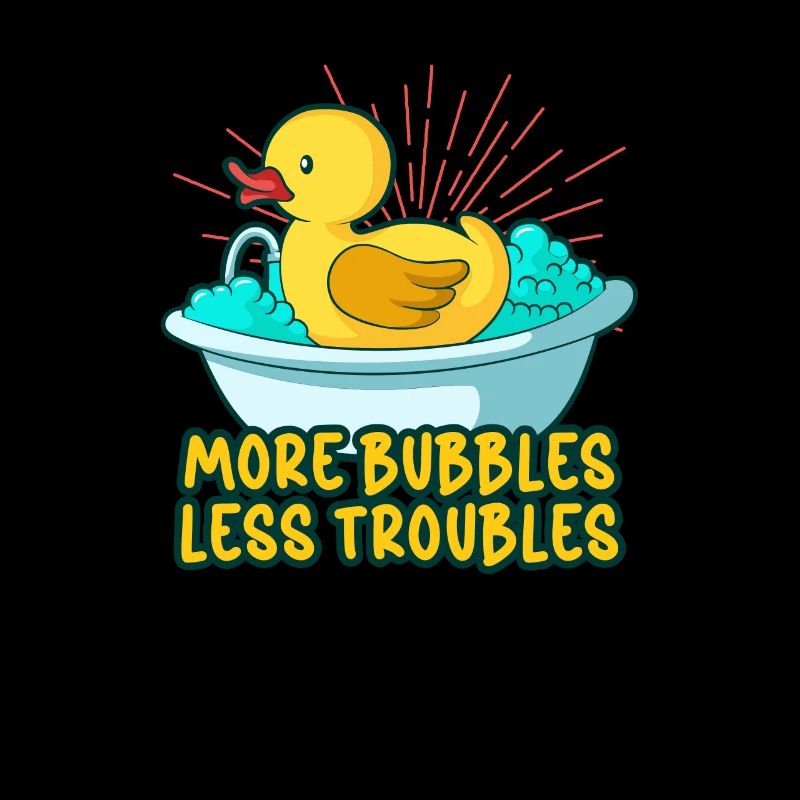 Canards en caoutchouc Canard Duck Lovers Salle de bain
