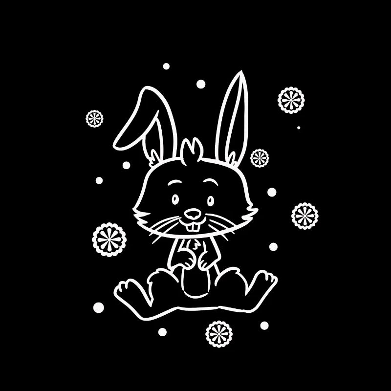 mignon bébé lapin câlin