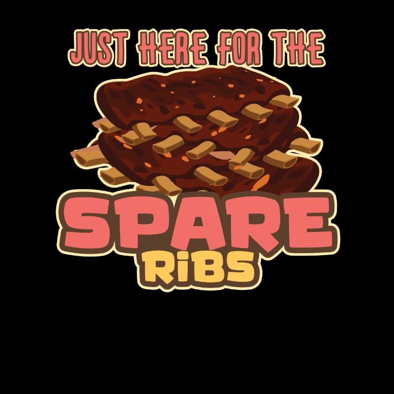 Bbq Spare Ribs Grill Raucher Fleisch Schweinerippe