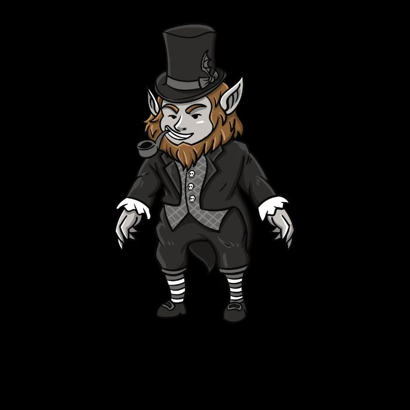 Gothique Leprechaun Poissons Leprechaun Leprechaun mem