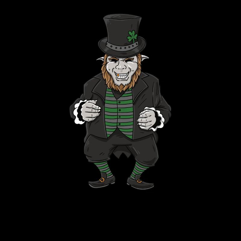 Gothique Leprechaun Poissons Leprechaun Leprechaun mem
