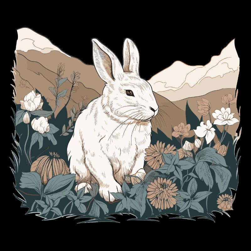 Rabbit Bunny Nature Art