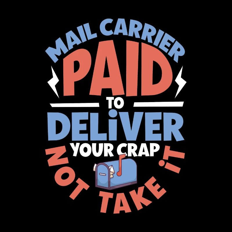 Postangestellte Postdame Postbote Post