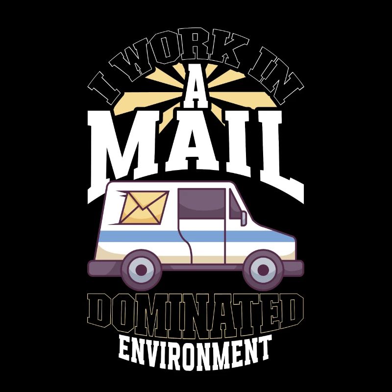 Postangestellte Postdame Postbote Post