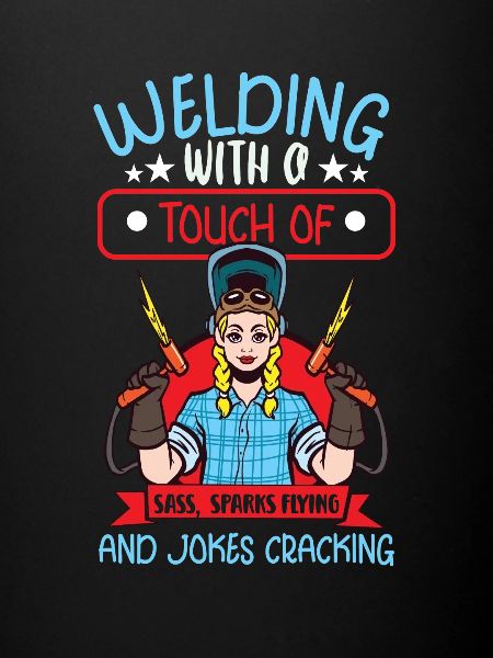 Female Welder Funny