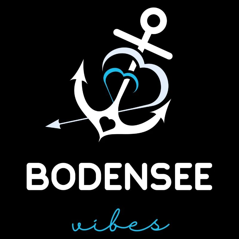 Bodensee Vibes - White Blue