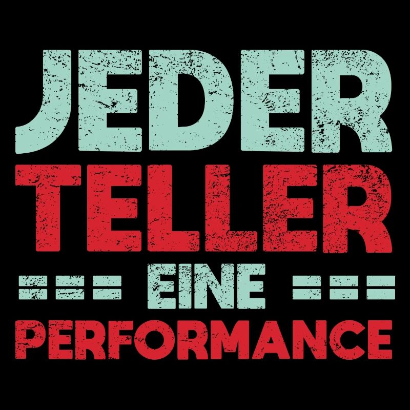 Jeder Teller Eine Performance