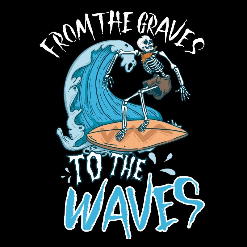 Funny Surfer, The Skeleton Beach Stoke Surf