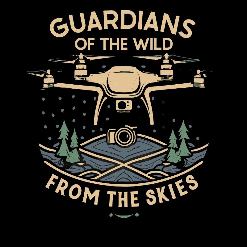 Drone Pilot Grandpa Gift Idea Old Man With