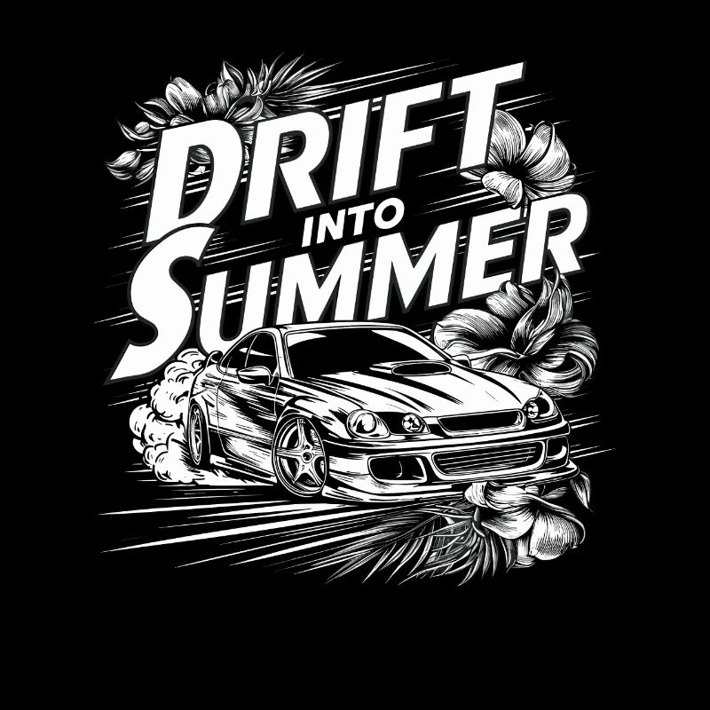 Course de drift automobile, dérive de sport automobile de voiture de course