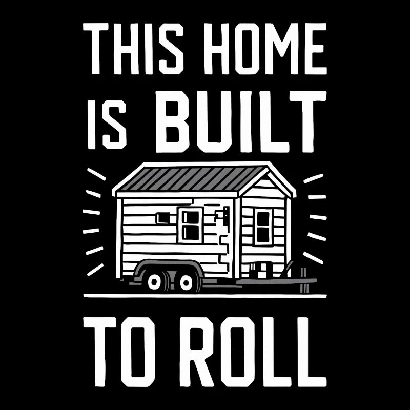 Rolling Tiny House Minimalistischer Lebensstil