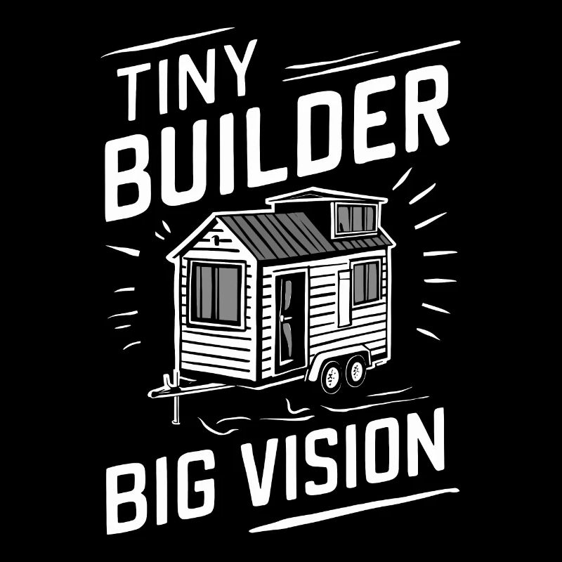 Rolling Tiny House Minimalistischer Lebensstil