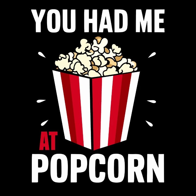 Lustiger Popcorn-spruch, Binge-watching-popcorn