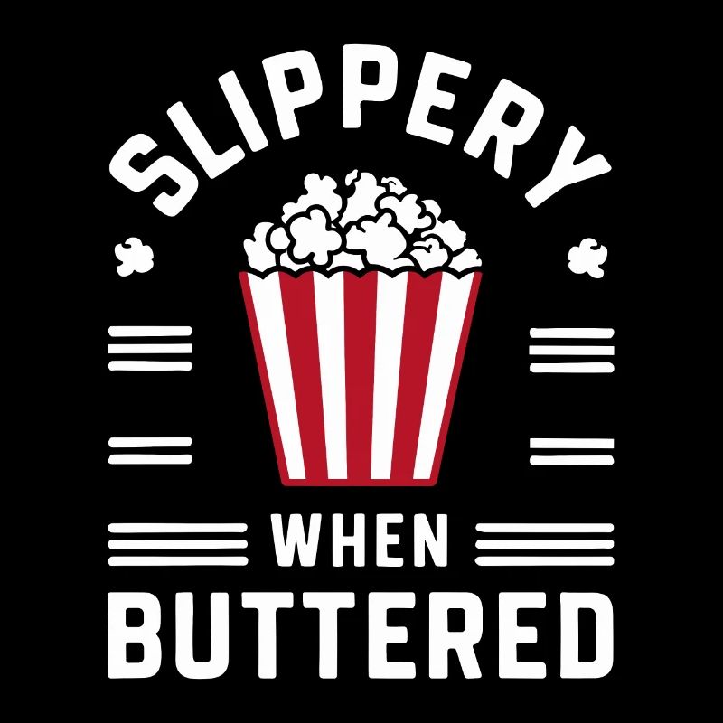 Dicton drôle de pop-corn, regarder du pop-corn en frénésie