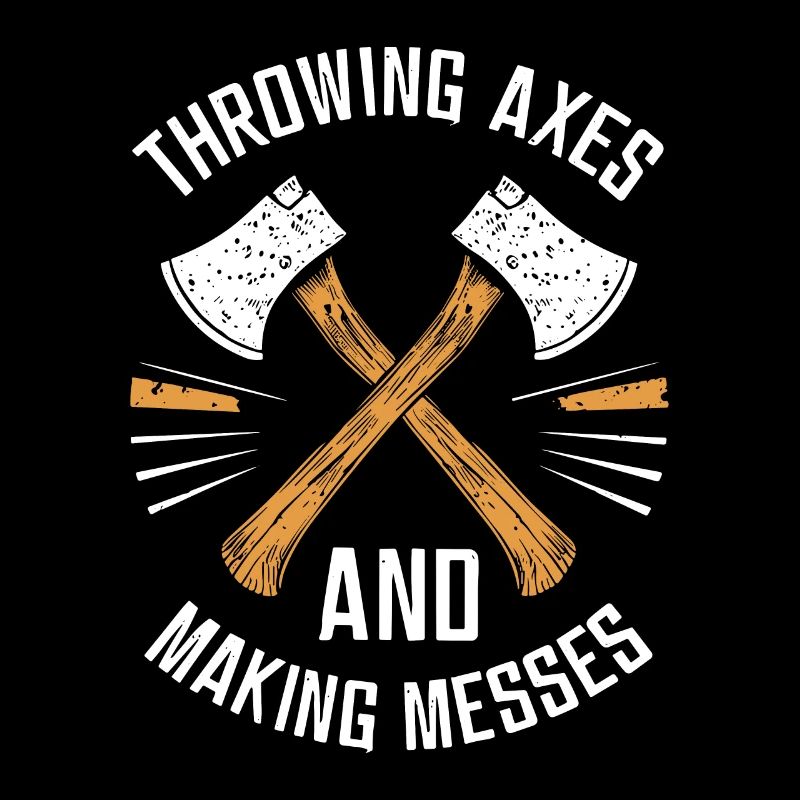 Masters of axe throwing for precise target practice