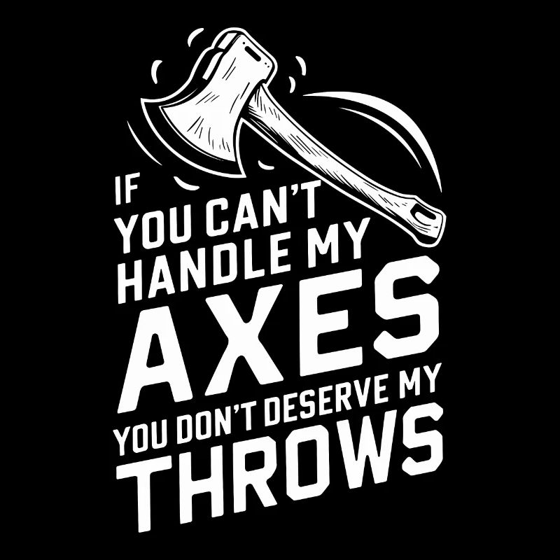 Masters of axe throwing for precise target practice