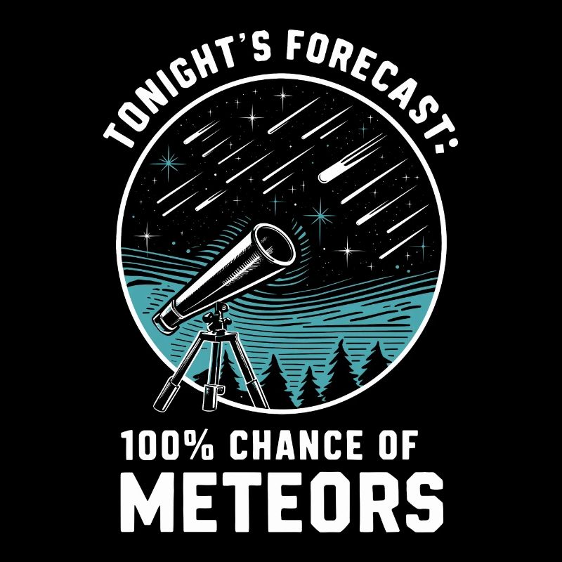 Stargazing And Meteor Shower Enthusiast