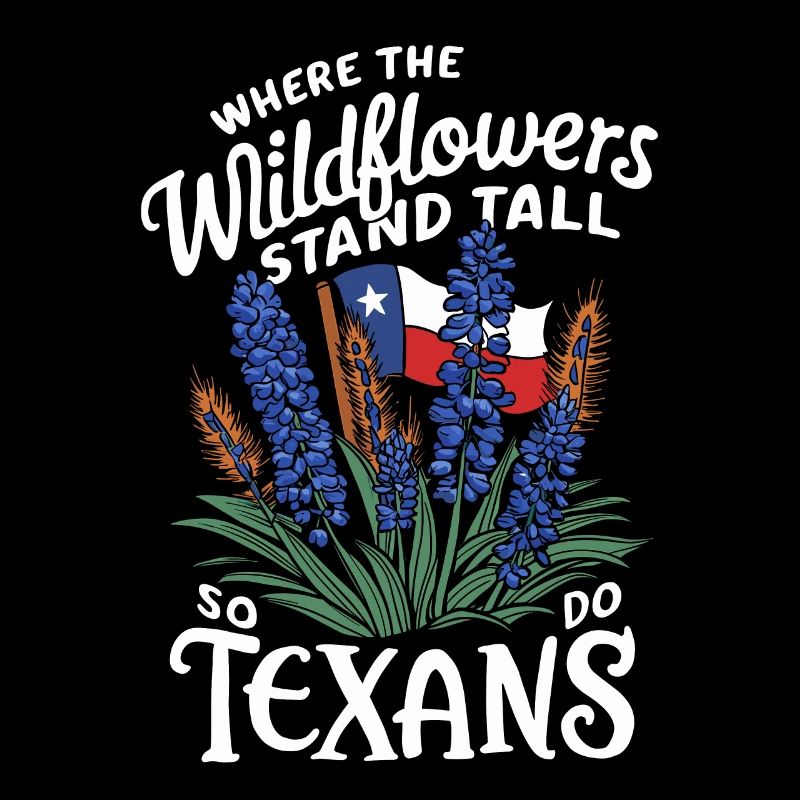 Texas Fleurs sauvages Saison Champs Fleurs Texas