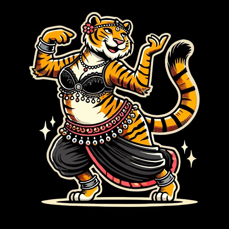 Rhythmic movements in oriental dance: