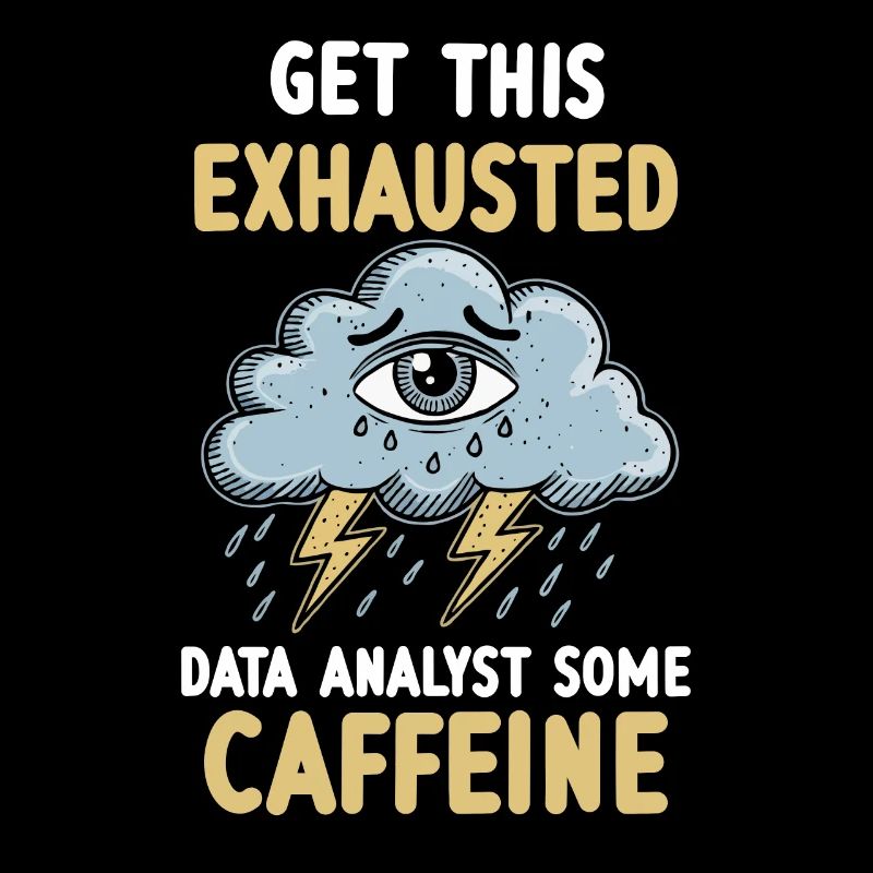 Erschöpfung Burnout Überarbeitet Datenanalyst