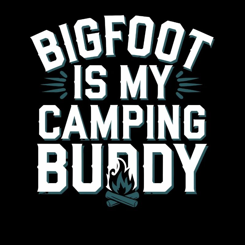 Bigfoot croyant Sasquatch Cryptide Créature de la forêt