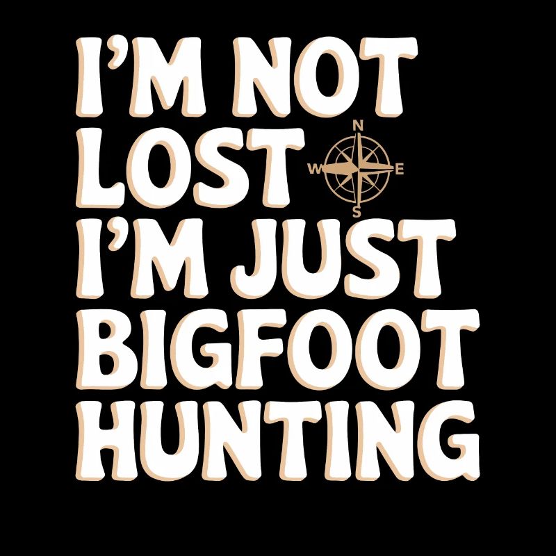 Bigfoot croyant Sasquatch Cryptide Créature de la forêt