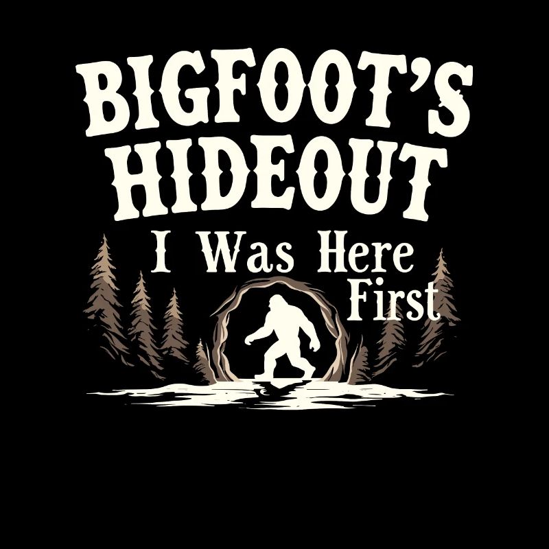 Bigfoot Believer Sasquatch Cryptid Forest Creature