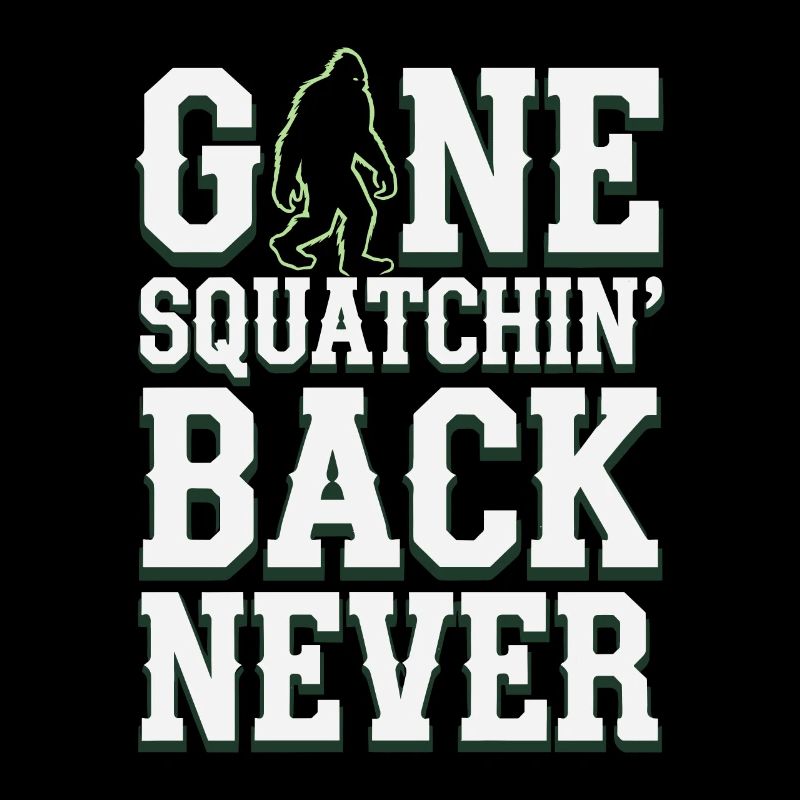 Bigfoot Believer Sasquatch Cryptid Forest Creature