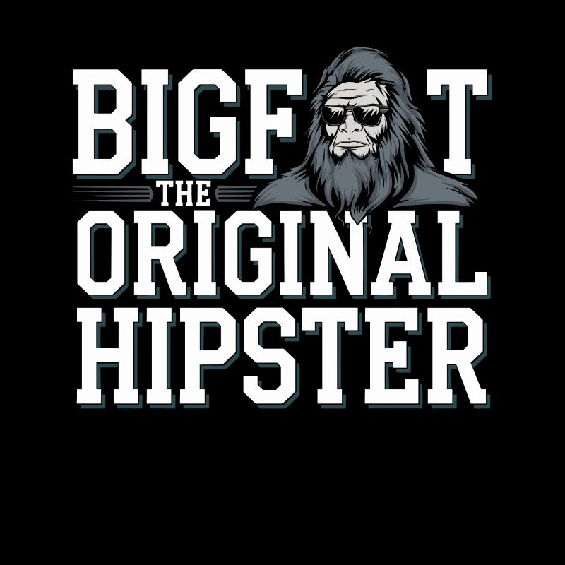 Bigfoot croyant Sasquatch Cryptide Créature de la forêt