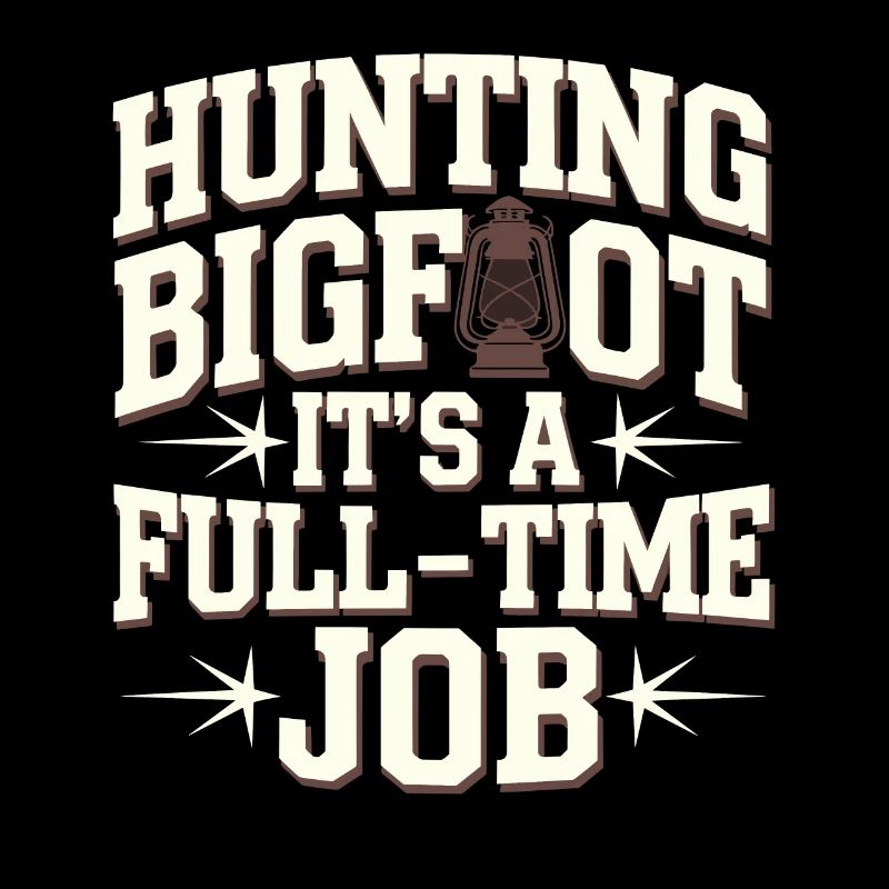 Bigfoot croyant Sasquatch Cryptide Créature de la forêt