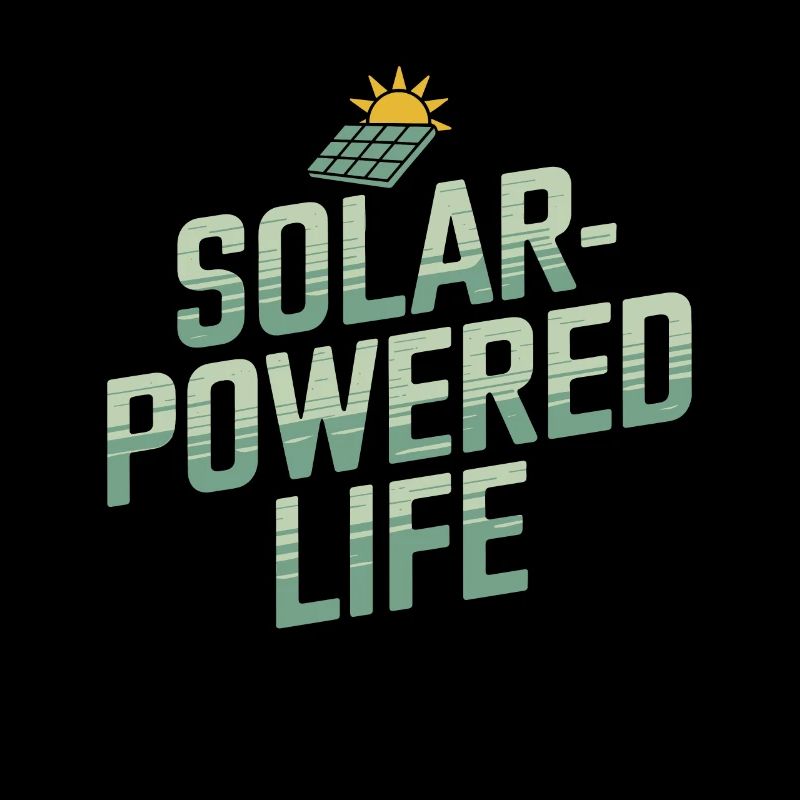 Énergie solaire Énergie renouvelable Mode de vie durable