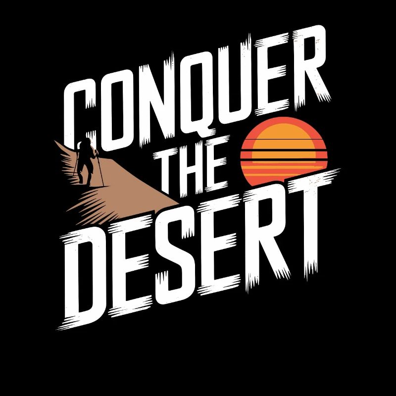 Desert wanderers, rugged trails and dry