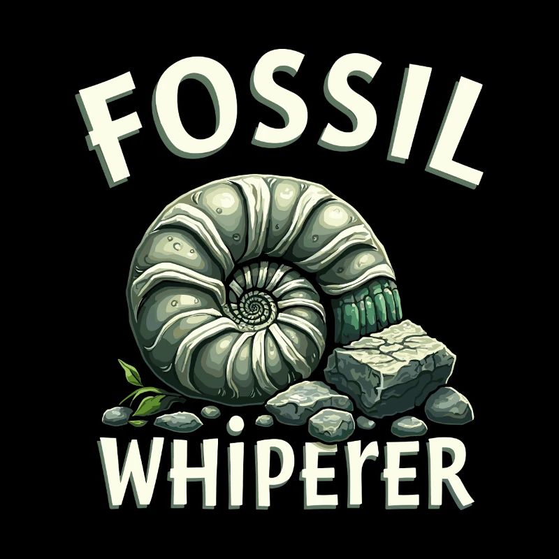Fossilized Ammonite Collector Prehistoric