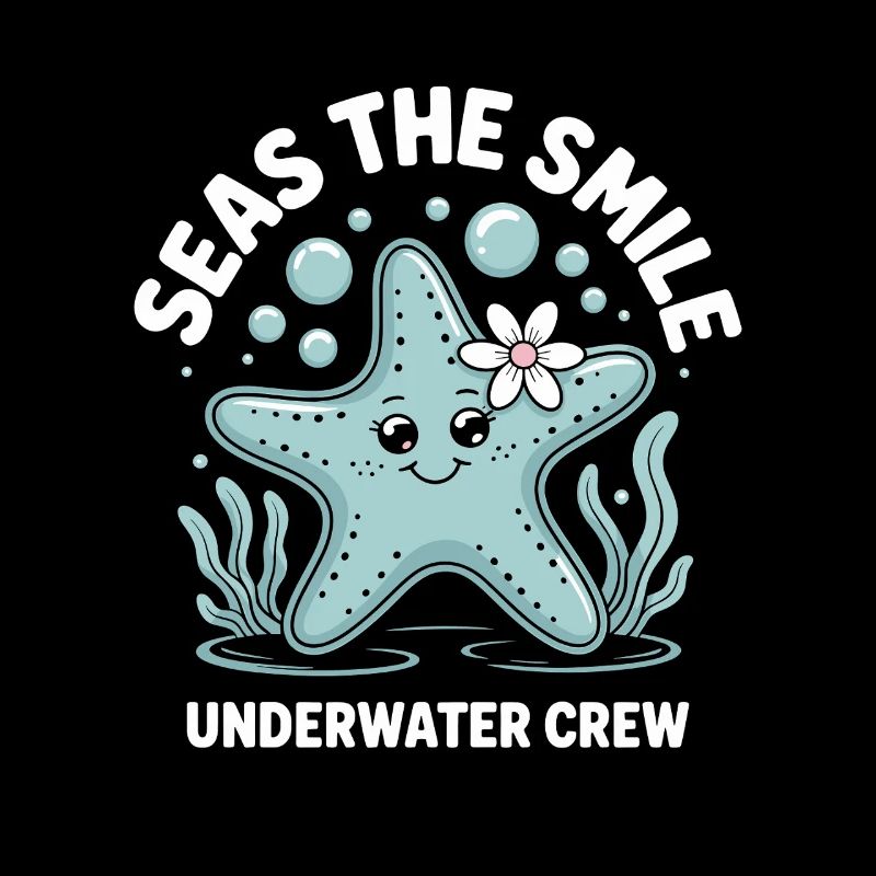 Süßes Seestern Design