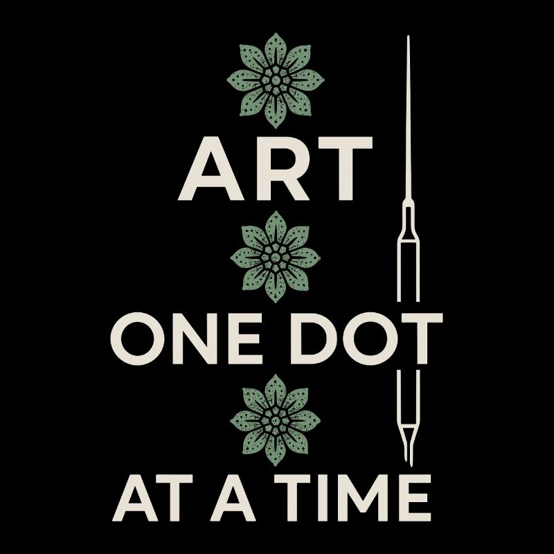 Broderie et perforation à la main artiste bricolage