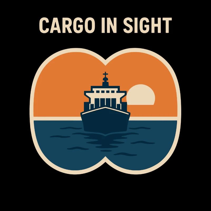 Schiff-sichtgerät Containerschiff Frachtschiff